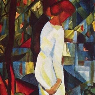 Couple in Forest by August Macke