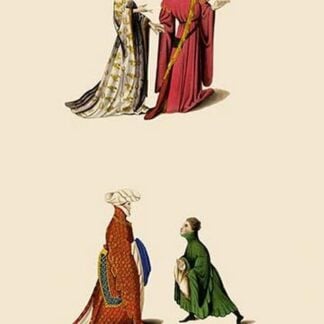 Courtiers of the Time of Richard II by H. Shaw