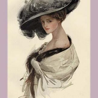 Courting Attention by Harrison Fisher