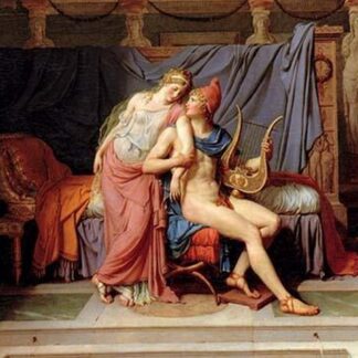 Courtship of Paris & Helen by Jacques-Louis David