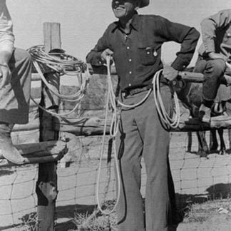 Cowboy at Rodeo by Russell Lee