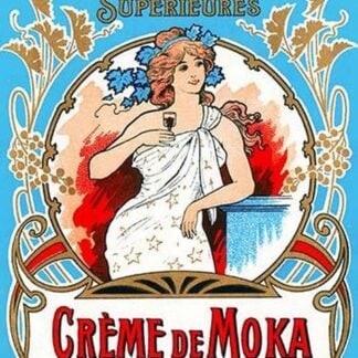 Creme de Moka Coffee Liqueur- Art Print