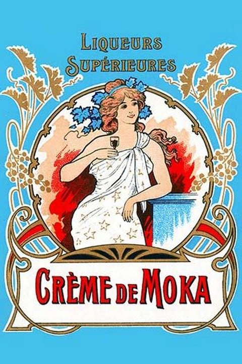 Creme de Moka Coffee Liqueur- Art Print