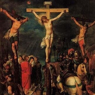 Crucifixion of Christ by Francken by Francken