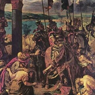 Crusaders Entering Constantinople by Eugene Delacroix