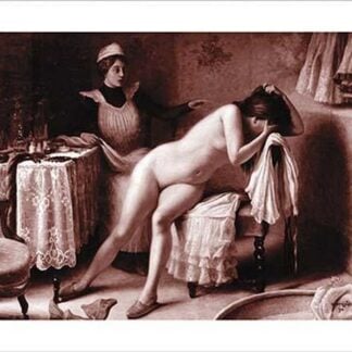 Crying Nude - The Irreparable Ravages of Years by Adolphe Demange
