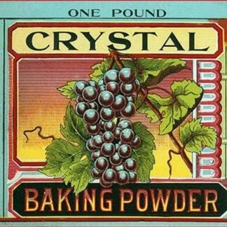 Crystal Baking Powder - Grapes by Saint Louis Label Works