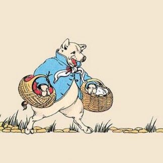 Curly Tail Brings Food by Frances Beem