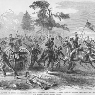 Custer Captures Confederate Guns Near Culpeper
