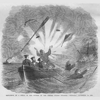 Cutter 'Niagara' Explodes by Frank Leslie