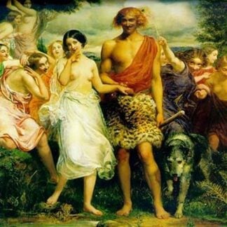 Cymon & Iphigenia by John Everett Millais