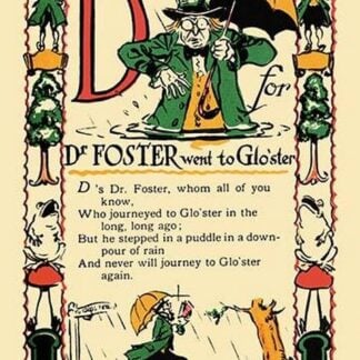 D for Dr. Foster Went to Gloster by Tony Sarg