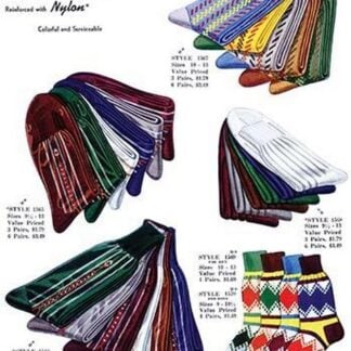 Dad and Lad. Put Your Best Foot Forward! Nylon Socks by Fashion Frocks