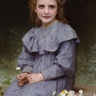 Daisies by William Bouguereau
