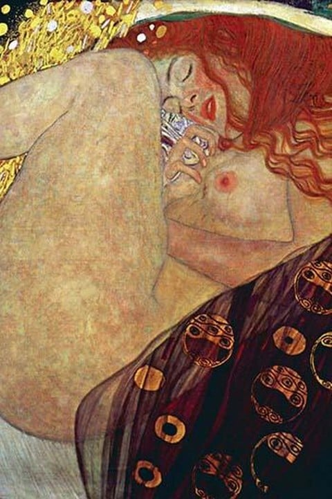Danae by Gustav Klimt
