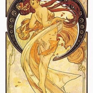 Dance (Golden) by Alphonse Mucha