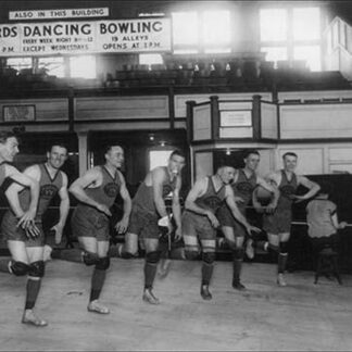 Dance Lessons for the Palace Club Basketball Team by National Photo Co.
