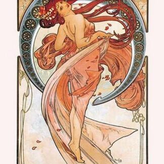 Dance (Rose) by Alphonse Mucha