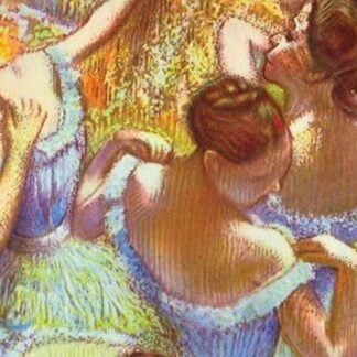Dancer in Blue by Edgar Degas