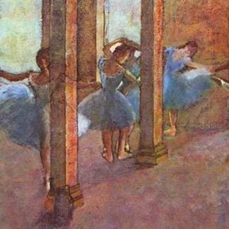 Dancers in the Foyer by Edgar Degas