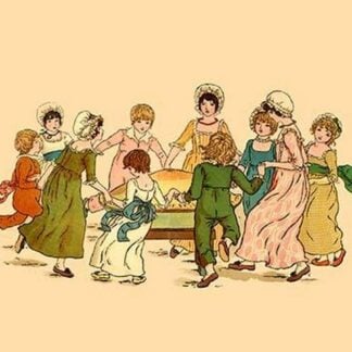 Dancing Around in a Circle by Kate Greenaway