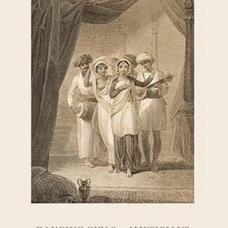 Dancing Girls and Musicians by Baron de Montalemert