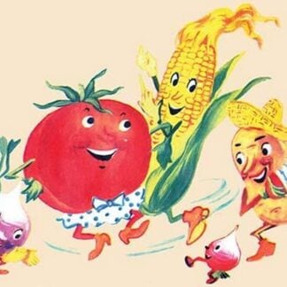 Dancing Happy Vegetables