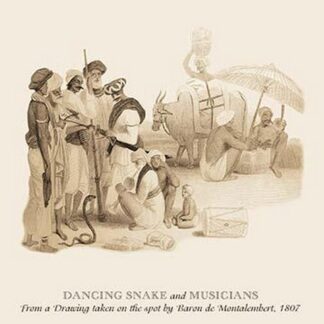 Dancing Snake and Musicians by Baron de Montalemert