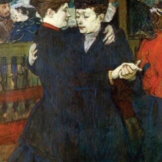 Dancing a Valse by Henri de Toulouse-Lautrec