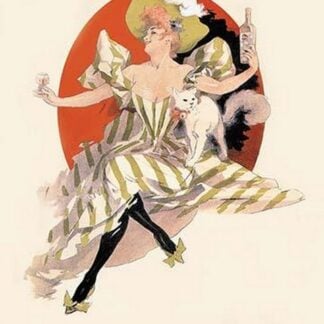 Dans Tous Les Cafes: Quinquina Dubonnet by Jules Cheret