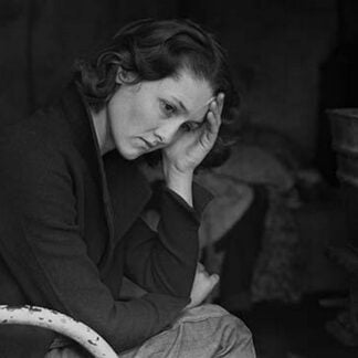 Daughter of migrant Tennessee coal miner by Dorothea Lange
