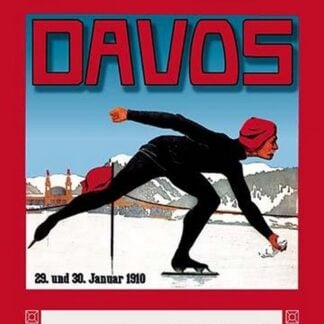 Davos Skater by Walther Koch