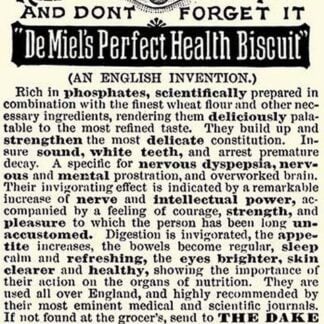 De Miel's Perfect Health Biscuit