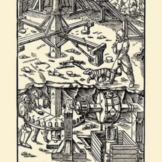 De Re Metallica Plate 15: Axels and Drums