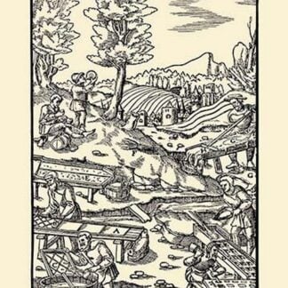 De Re Metallica Plate 27: The Sluice