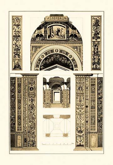 Decoration of the Second Corridor of the Loggie in the Vatican by J. Buhlmann