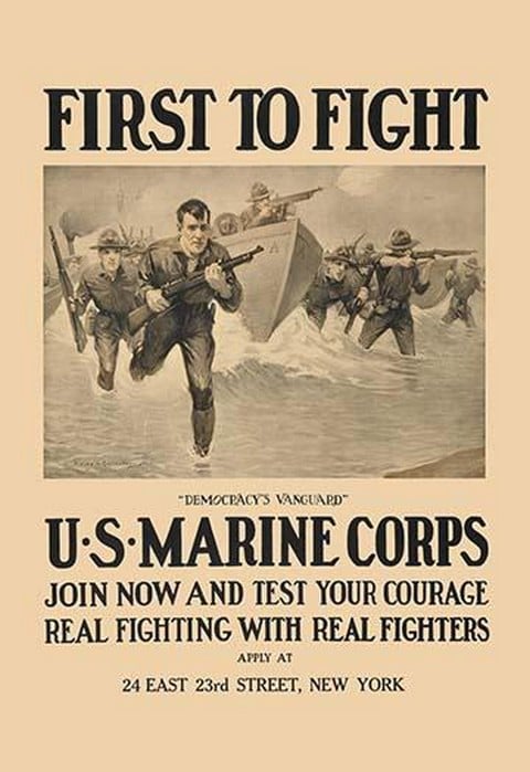 Democracy's Vanguard - Join Now and test your courage by Sidney H. Riesenberg