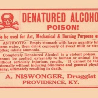 Denatured Alcohol