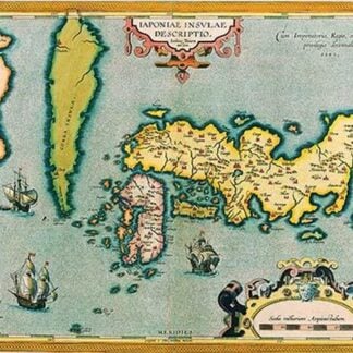 Description of the Japanese Islands by Abraham Ortelius