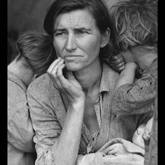 Destitute Pea Pickers in California by Dorothea Lange