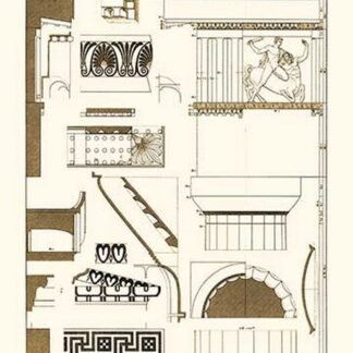 Details of Parthenon at Athens by J. Buhlmann