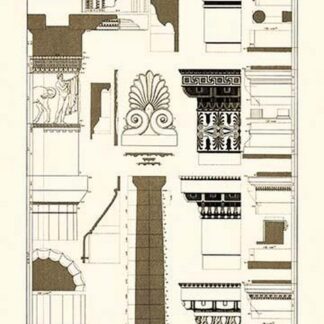 Details of the Parthenon at Athens by J. Buhlmann