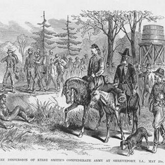Dispersion of Kirby Smith Confederate Army in Louisiana by Frank Leslie