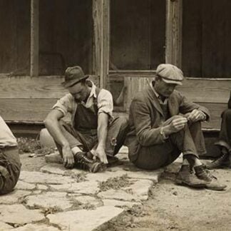 Displaced Texas Tenant Farmers by Dorothea Lange
