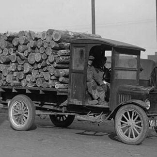 District of Columbia Paper Company is getting a Delivery of Logs from which to manufacture Paper