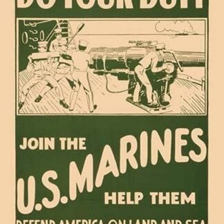 Do your Duty. Join the U.S. Marines