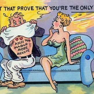 Doesn't That Prove That You're The ONLY Girl? by Curt Teich