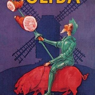 Don Quixote Riding a Pig