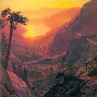 Donner Lake by Albert Bierstadt