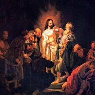 Doubting Thomas by Rembrandt by Rembrandt Van Rijn